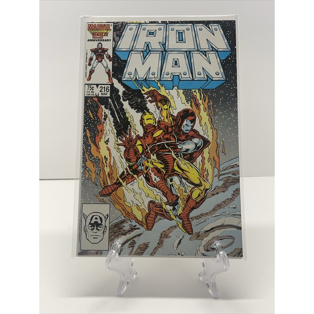 Iron Man #216 Marvel comics March 1987